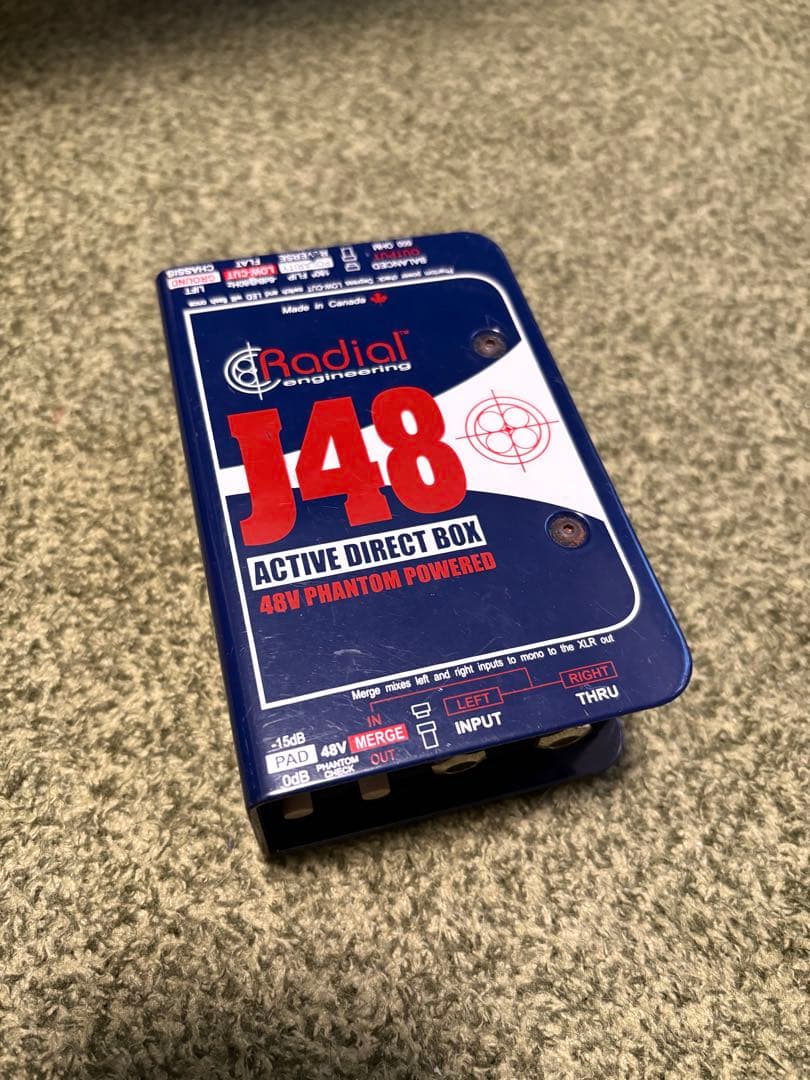 Radial J48 アクティブダイレクトボックス