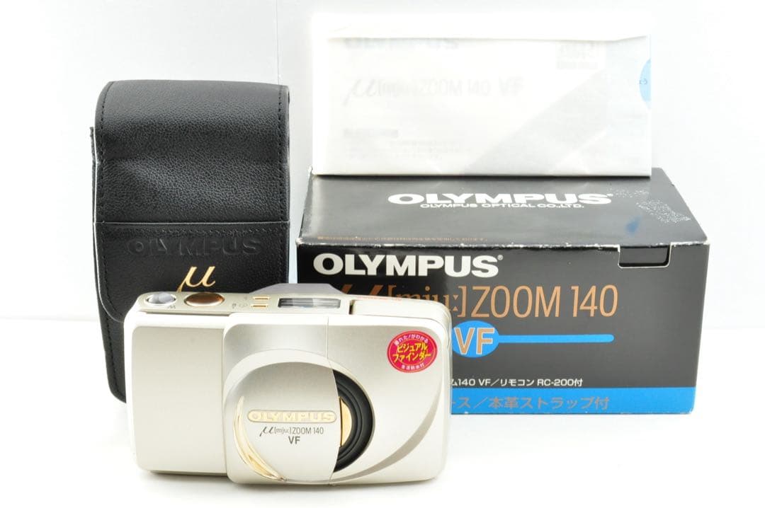 美品　OLYMPUS μ ZOOM 140 VF ミュー フィルムカメラ
