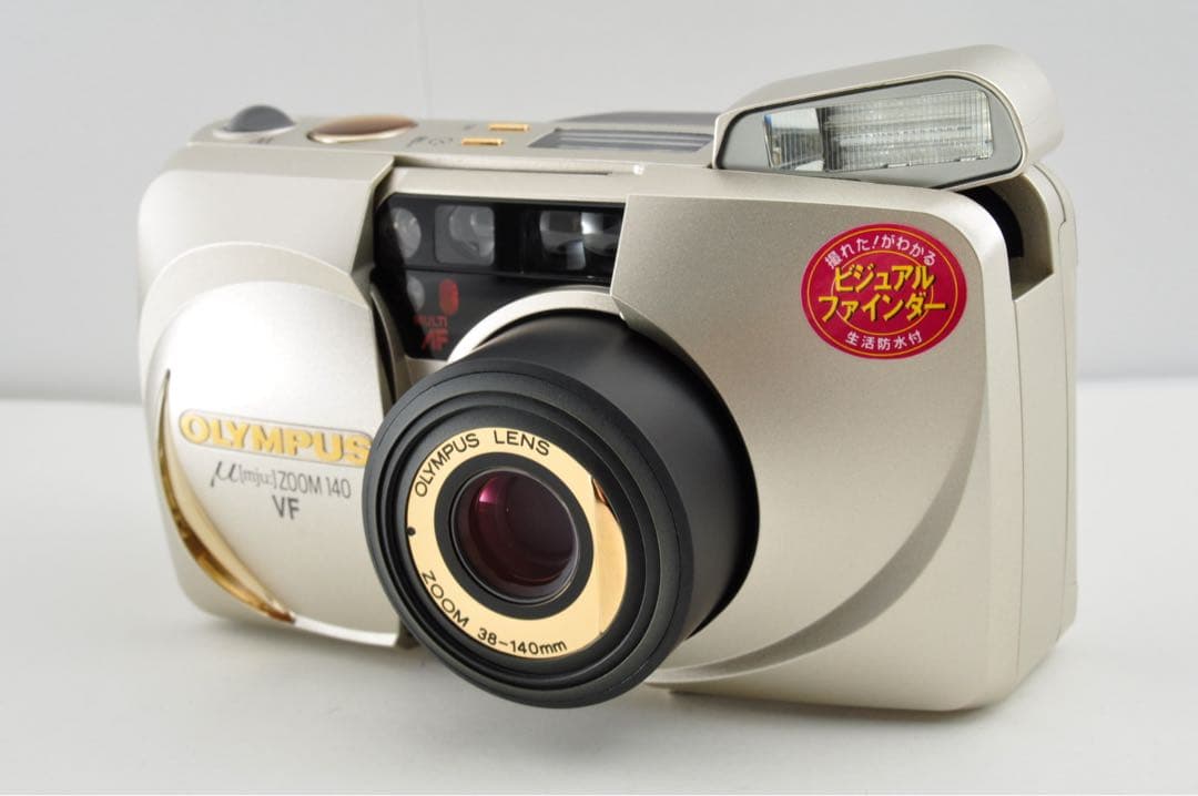 美品　OLYMPUS μ ZOOM 140 VF ミュー フィルムカメラ