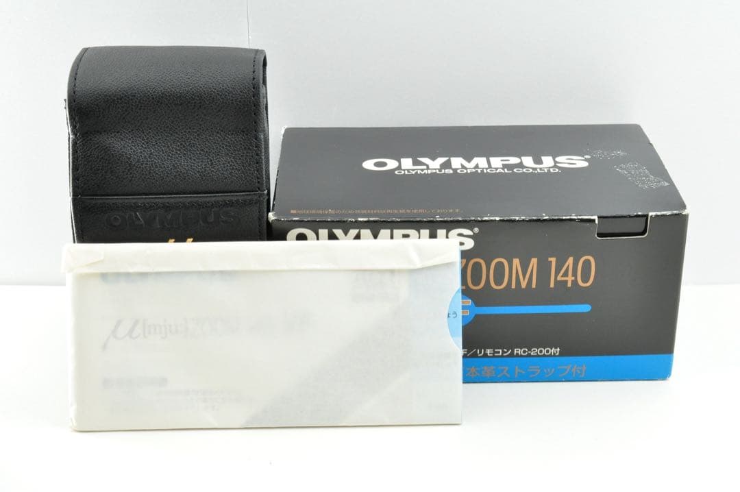 美品　OLYMPUS μ ZOOM 140 VF ミュー フィルムカメラ