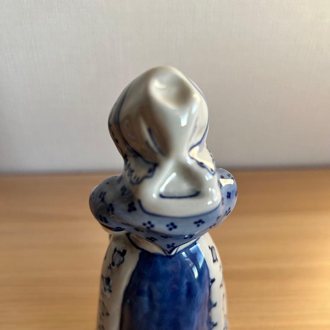 オランダ製 DELFT ロイヤルデルフト　ファーマーと妻　フィギュリン
