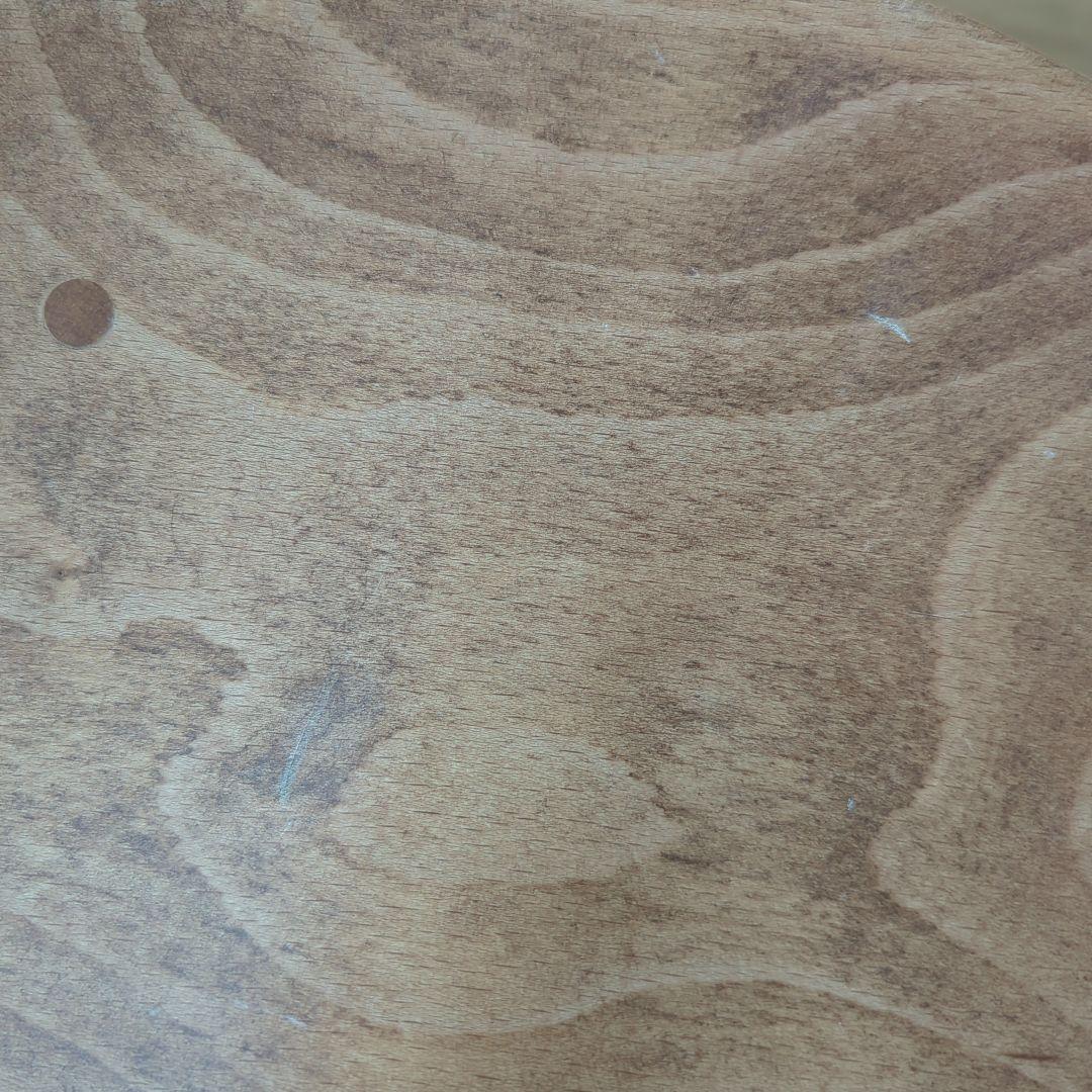 KANADEMONO クラフトスツール　ビーチ天然木　ブラウン