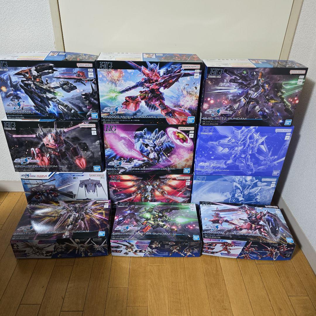 HG ガンダムSEED FREEDOM 12点セット+1