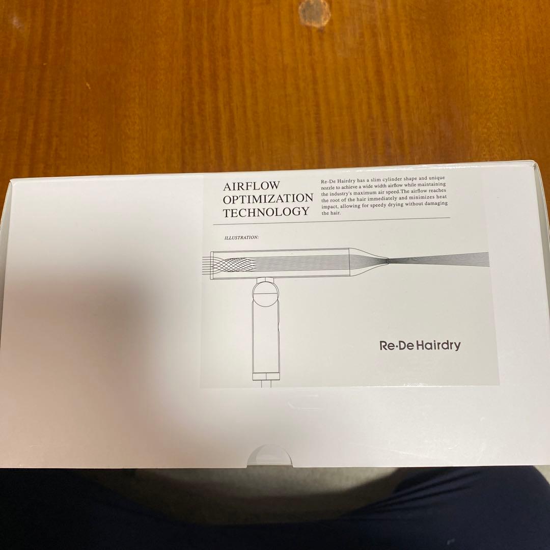 Re・De Hairdry ヘアドライヤー　BLACK 完全未使用品