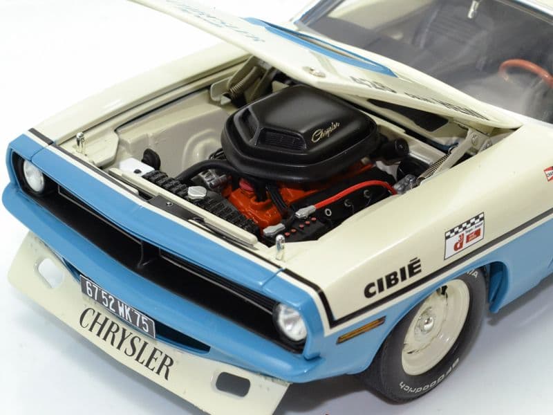 1970　プリマス・バラクーダ #42 クライスラーオブフランスヘンリ・シェミン