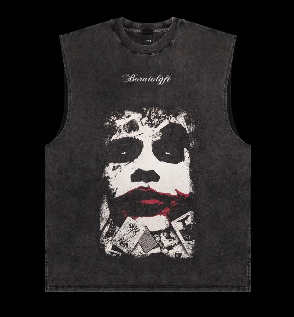 【完売品】リフト LYFT × BATMAN ジョーカー ノースリーブ　L