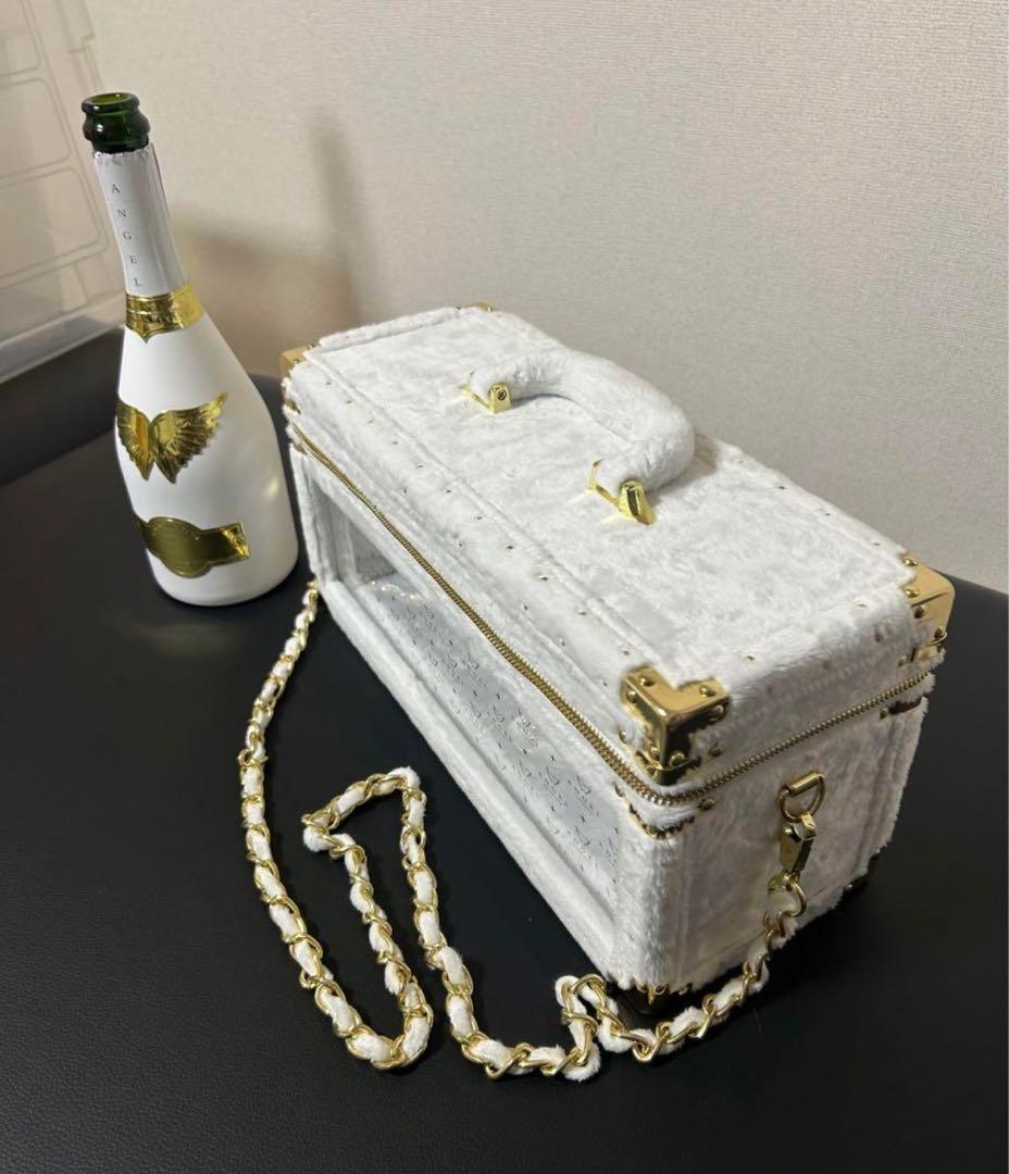 エンジェルシャンパンホリデー Rose White 白 ファー クリスマス限定