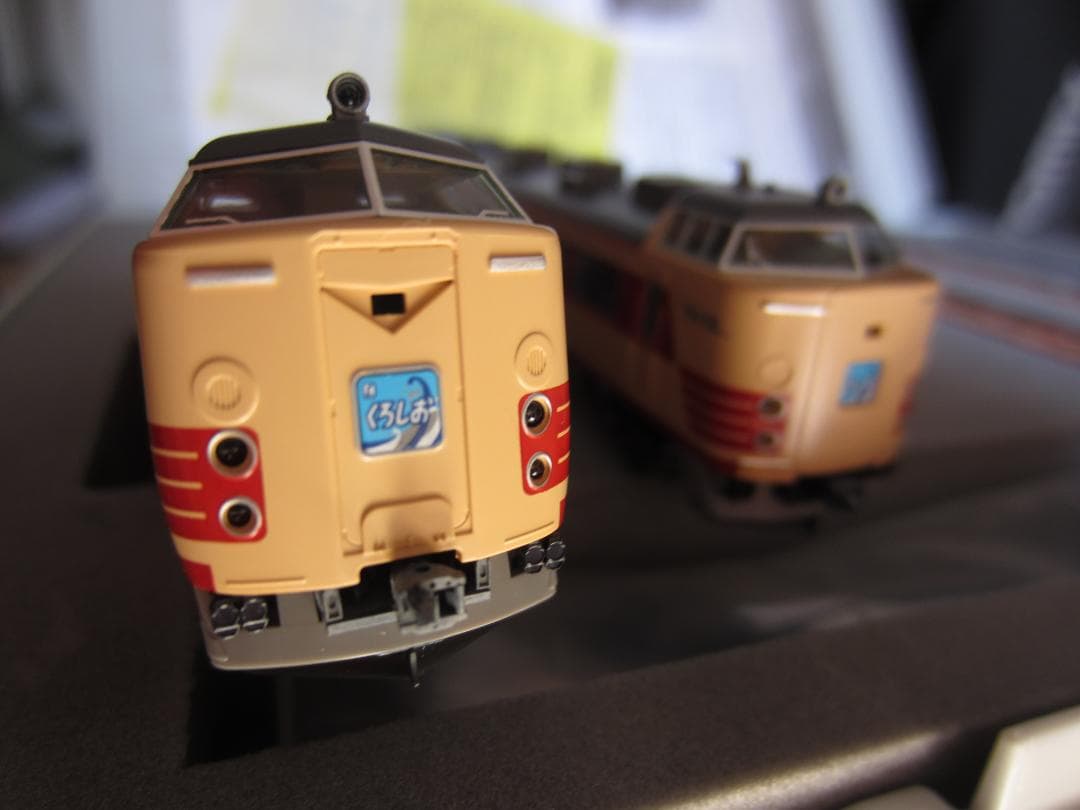 N／国鉄電車特急485系 くろしお／パーツ未使用完備／4輌セット／HG98384