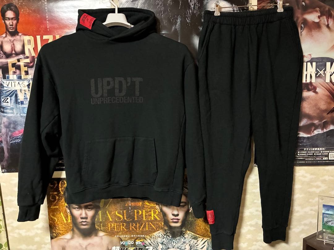武尊 UPD’T セットアップ 黒 サイズ2 #朝倉未来 那須川天心 RIZIN