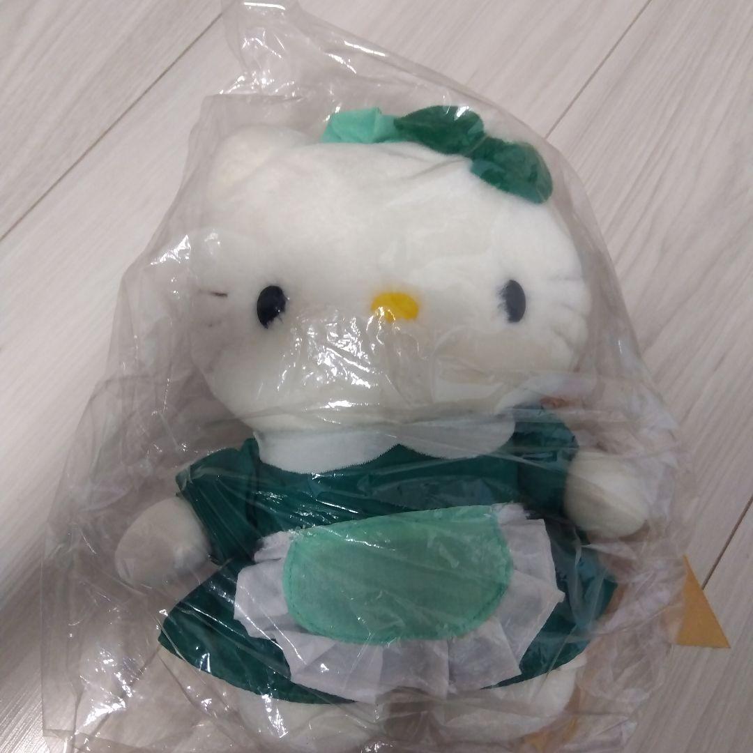 非売品　希少品　ハローキティ　ぬいぐるみ　エイコー　メイドキティちゃん　レトロ