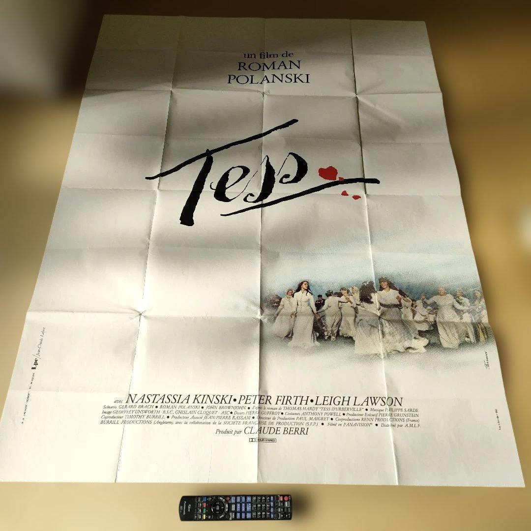 映画『テス』本国フランス版メトロサイズオリジナルポスター　フェラッシのデザイン
