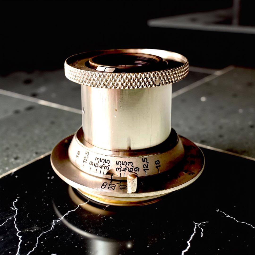 【OH票付】【珍品】Leica: Elmar 50mm/f3.5 ニッケル