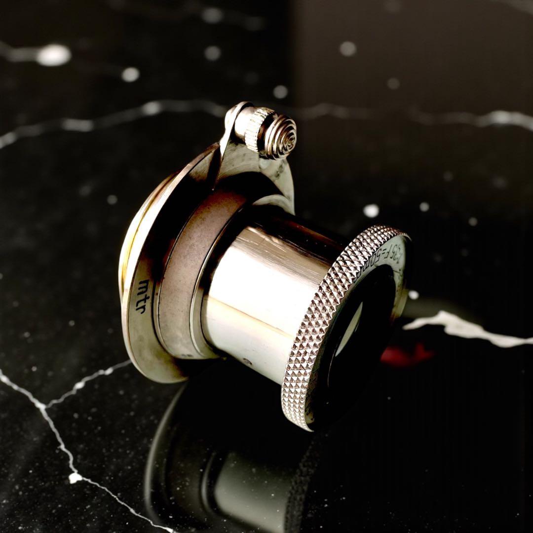 【OH票付】【珍品】Leica: Elmar 50mm/f3.5 ニッケル