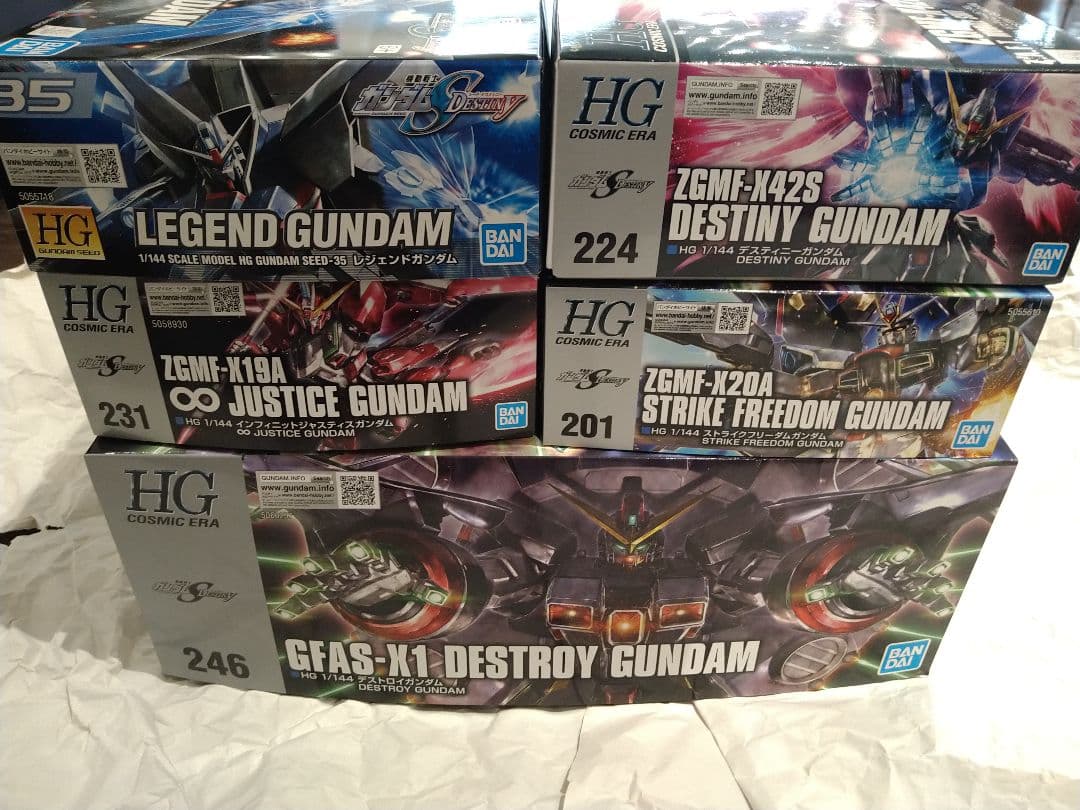 HG ガンプラまとめ売り ガンダムSEED ガンダムSEEDDESTINY