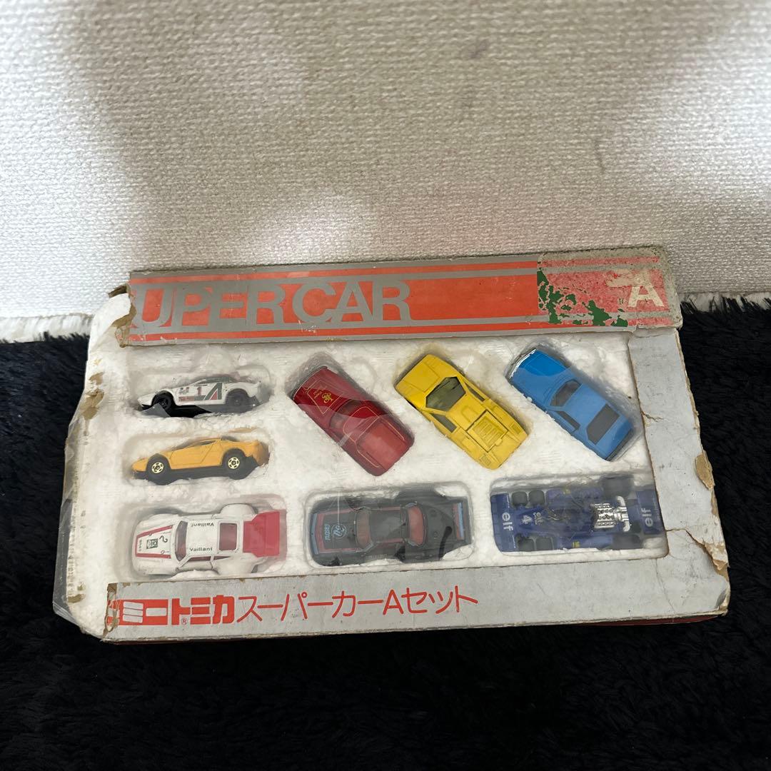 激レア レトロ トミカ スーパーカー Aセット 当時もの ビンテージ ミニカー