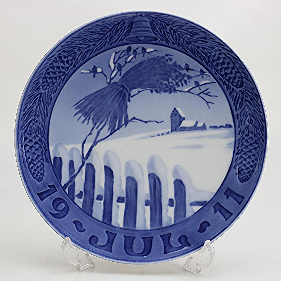 1911年 「デンマークの風景」 イヤープレート ロイヤルコペンハーゲン