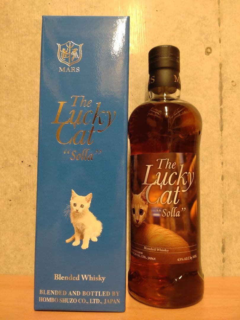 ウイスキー Mars The Lucky Cat Solla 700ml 43%
