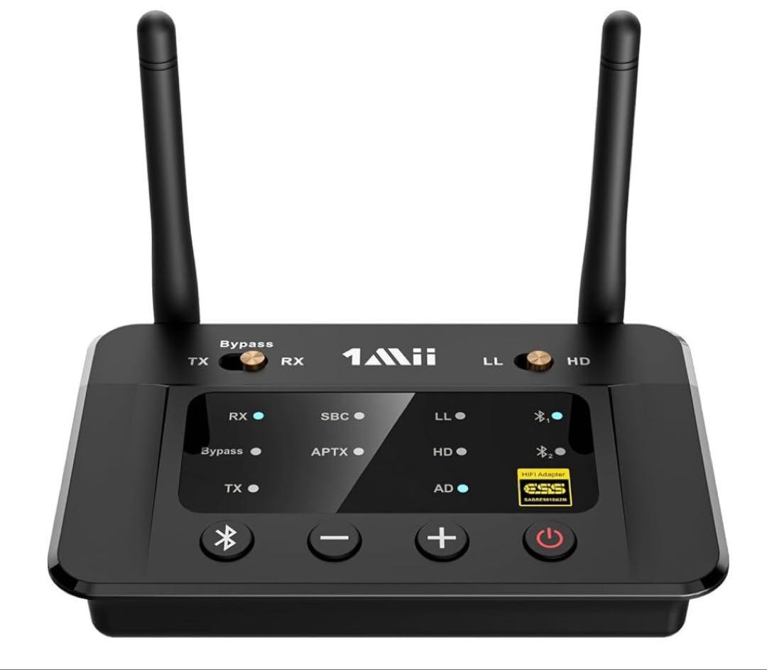 1Mii Bluetooth トランスミッター 5.3 オーディオ