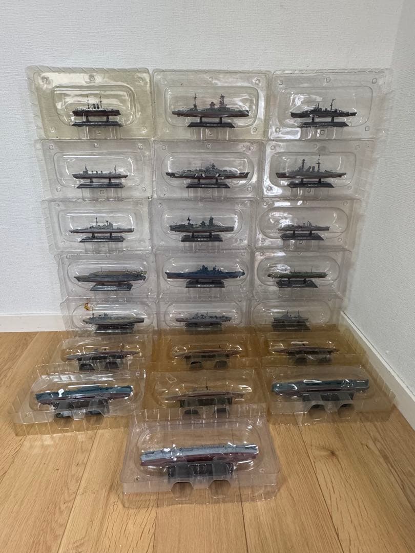 世界の軍艦コレクション 22点セット