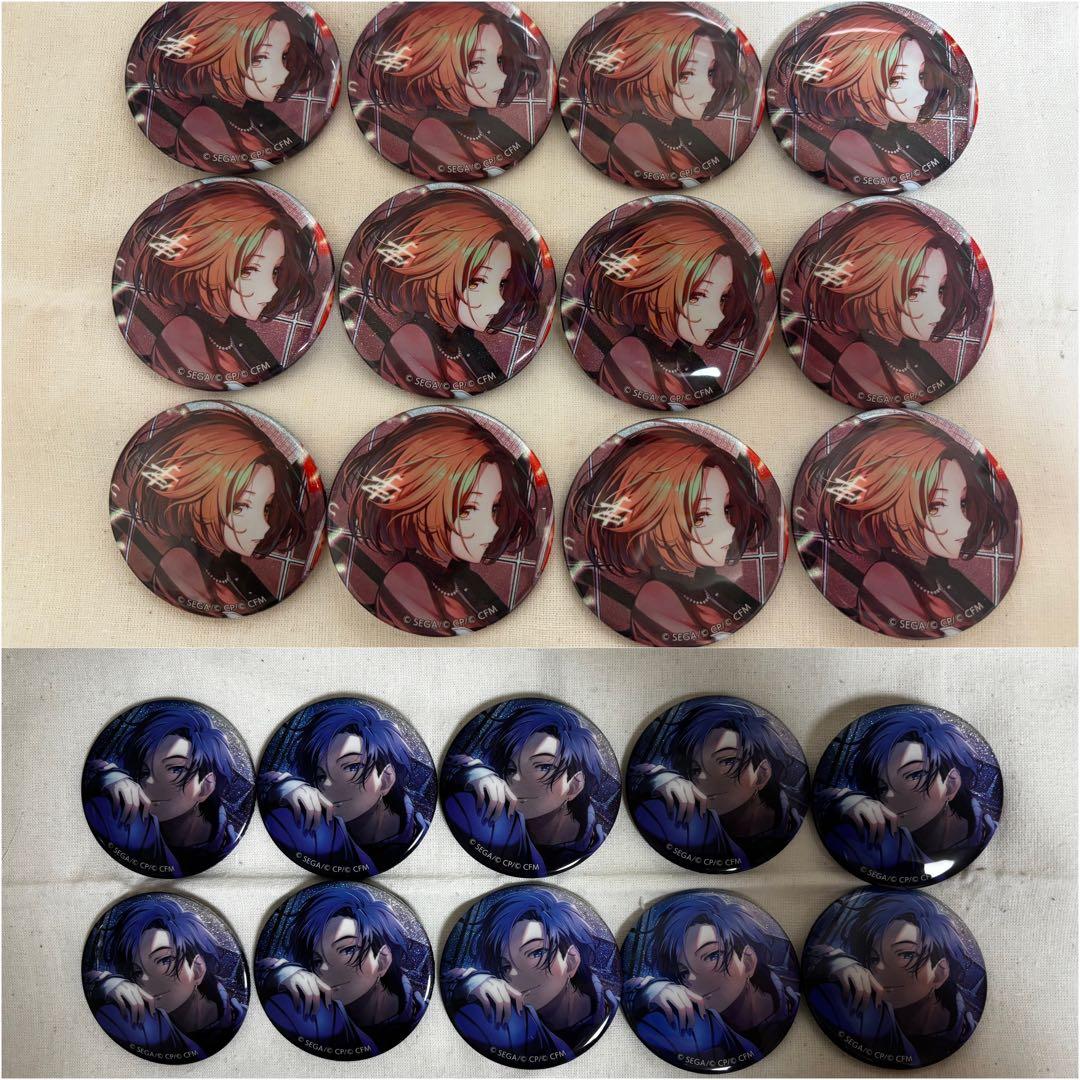 プロセカ グリッター缶バッジ 8A MEIKO KAITOフェス限 22点セット