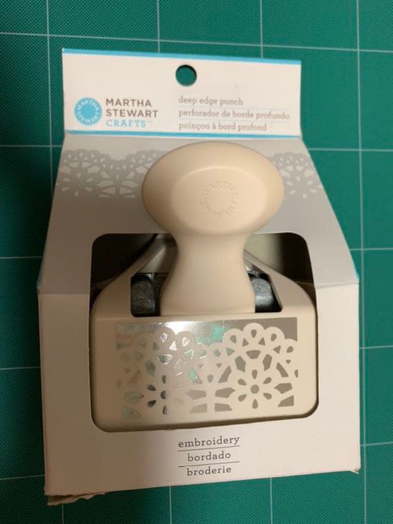 マーサスチュワート クラフトパンチ ドイリーレース ボーダー