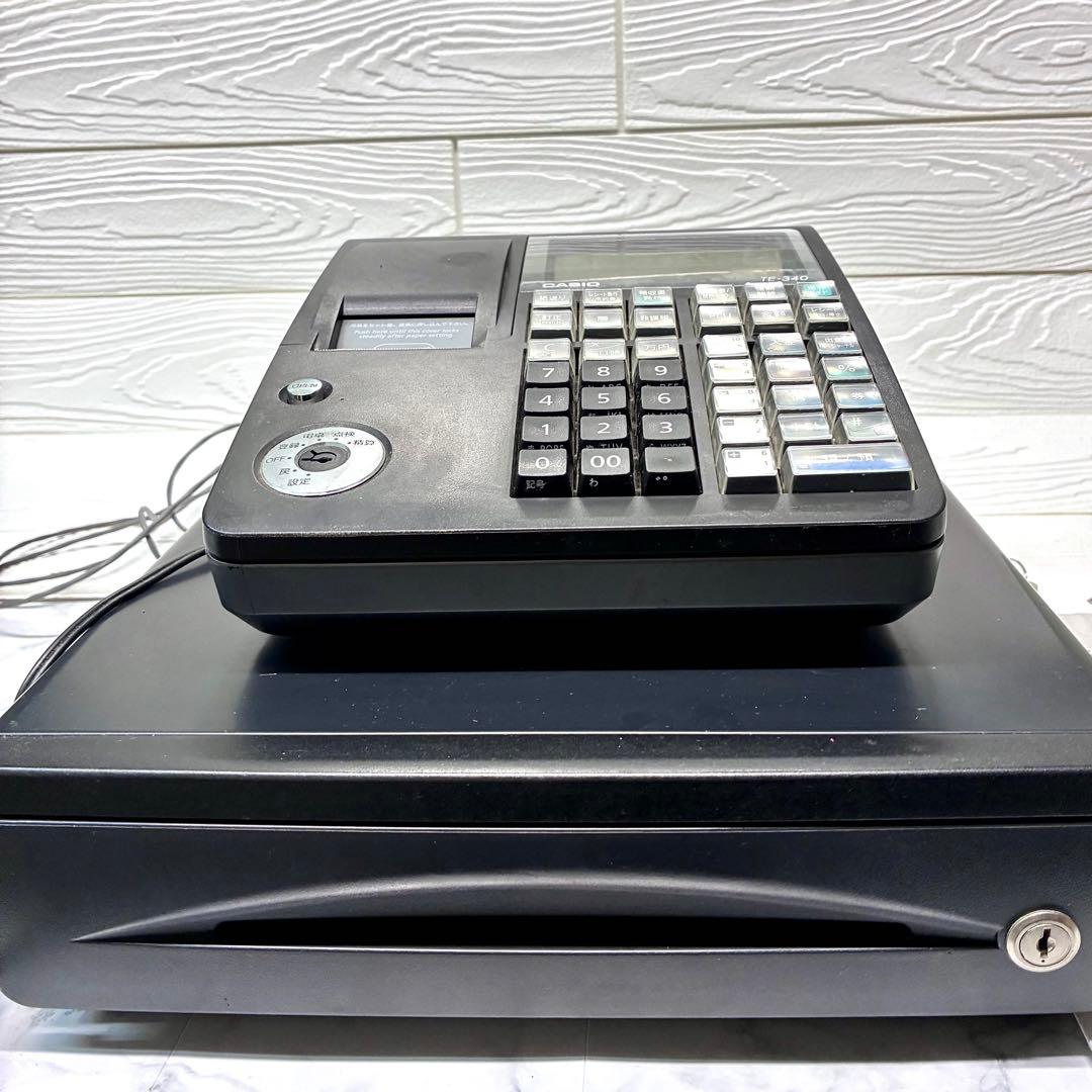 CASIO レジスター TE-340/ NL-300 動作確認済　取扱説明書付