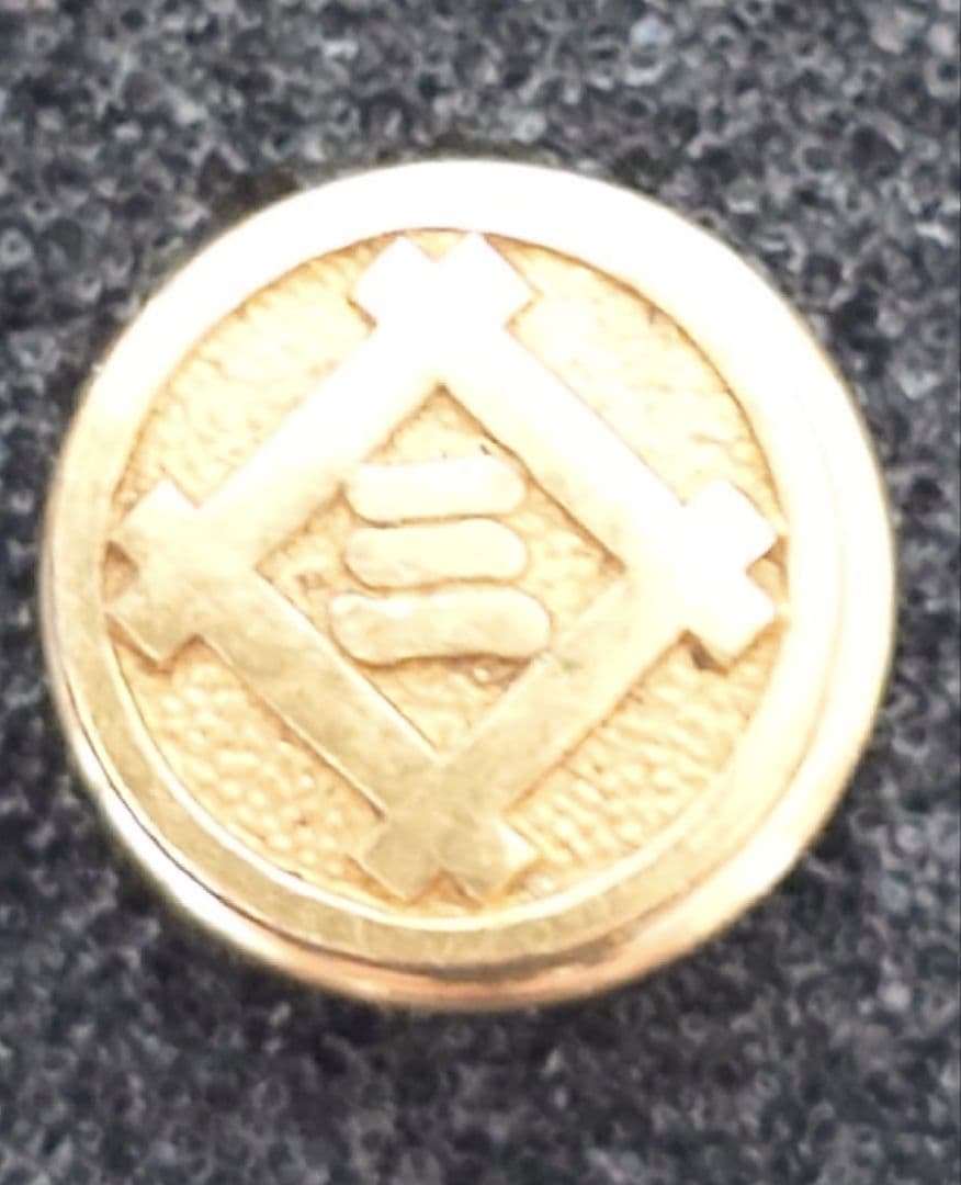 ♦丸に井桁に三♦超希少♦三井グループ♦社章 ⭐️商売の祖 三井越後屋で有名企業