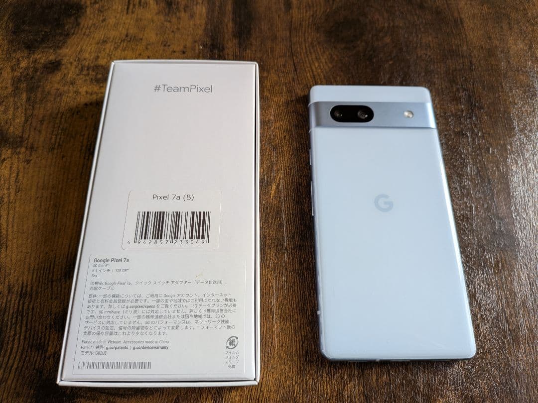 【バッテリー交換済み】Google Pixel 7a 本体 128GB