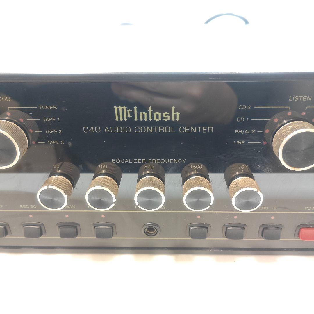 アンプ Macintosh C40 audio control center