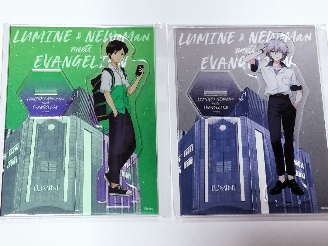 エヴァンゲリオン ルミネ アクリルスタンド 渚カヲル　碇シンジ