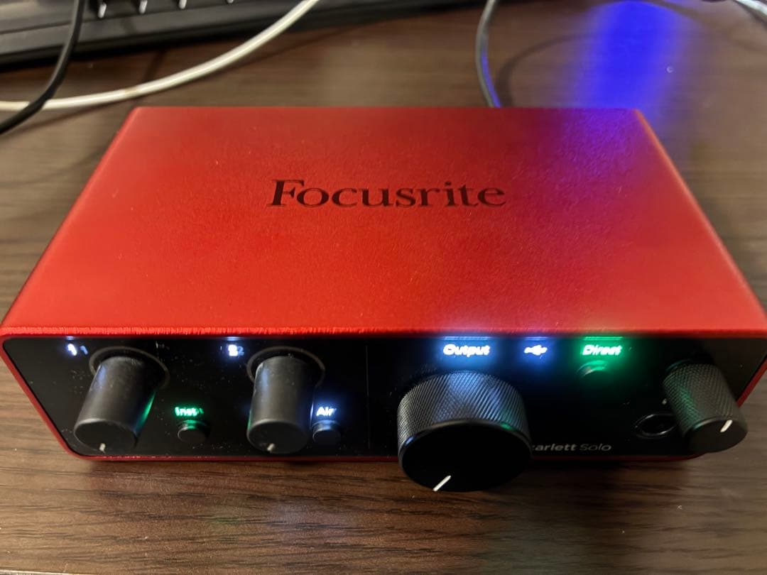 FOCUSRITE Scarlett Solo Gen4 第4世代