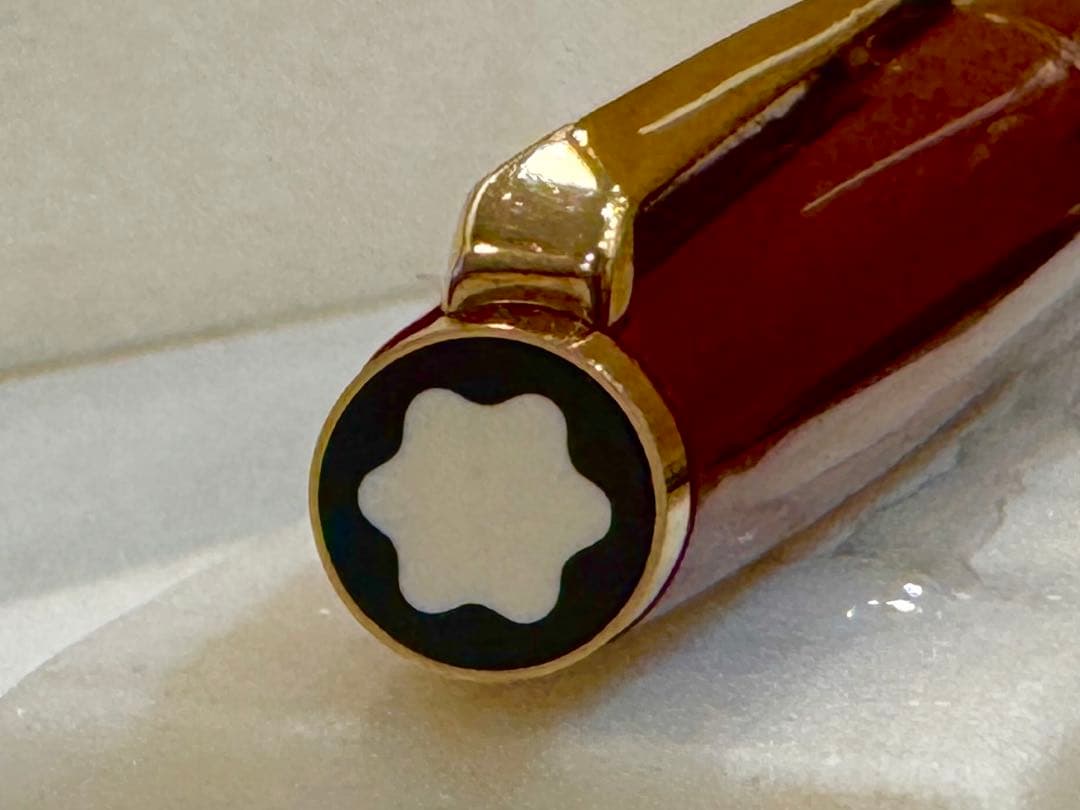 【極美品】モンブラン No221 1970s 万年筆ボルドー軸