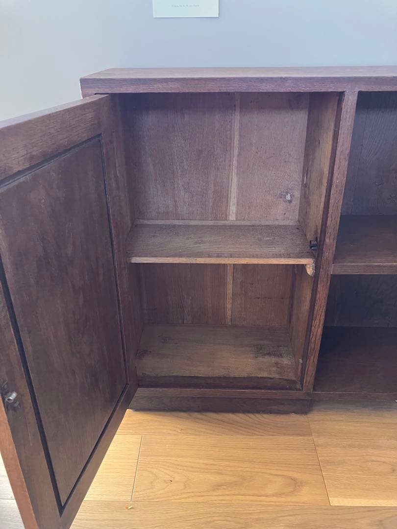 【Tomo】ビンテージ キャビネット 本棚 サイドボード オーク 収納棚