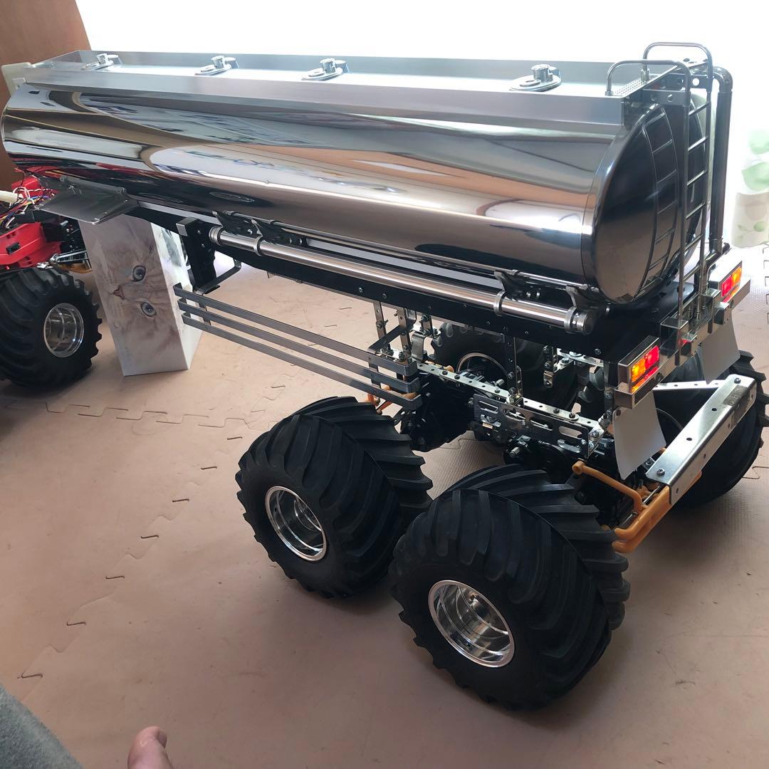 タミヤ ブルヘッド クラッドバスター 専用 4輪 タンクローリー 自家製 送料込