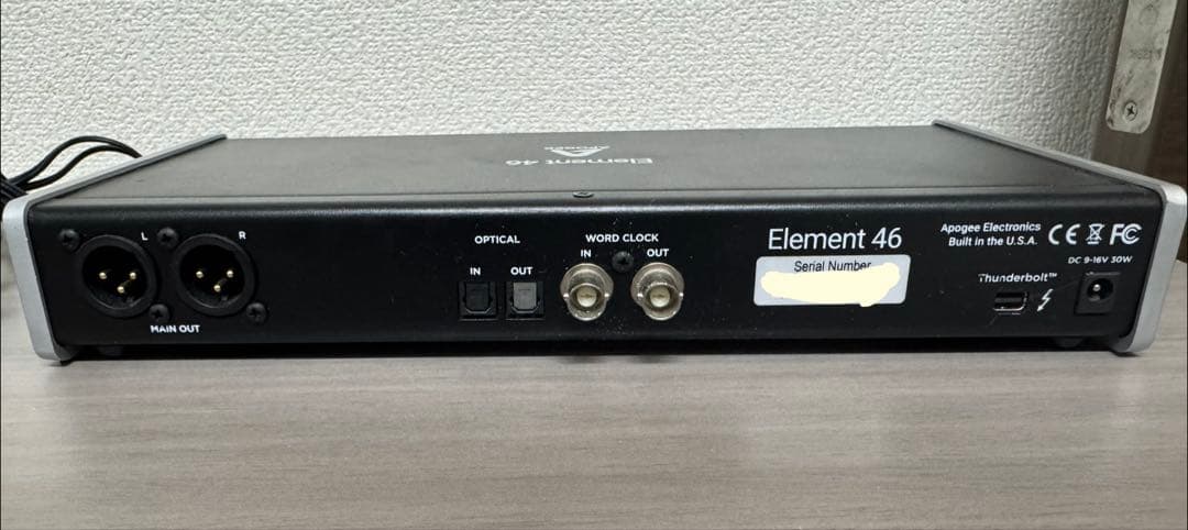 APOGEE ELEMENT 46(TB2→3変換アダプタ+TB2ケーブル付き)