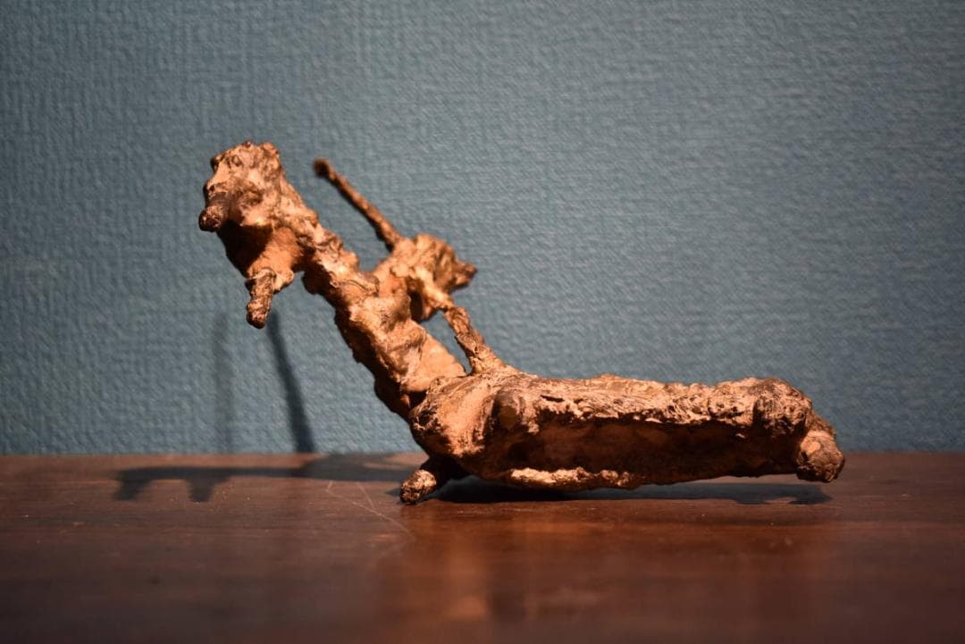 Ramon Lapayese ブロンズ オブジェ 置物 在銘 スペイン 銅製