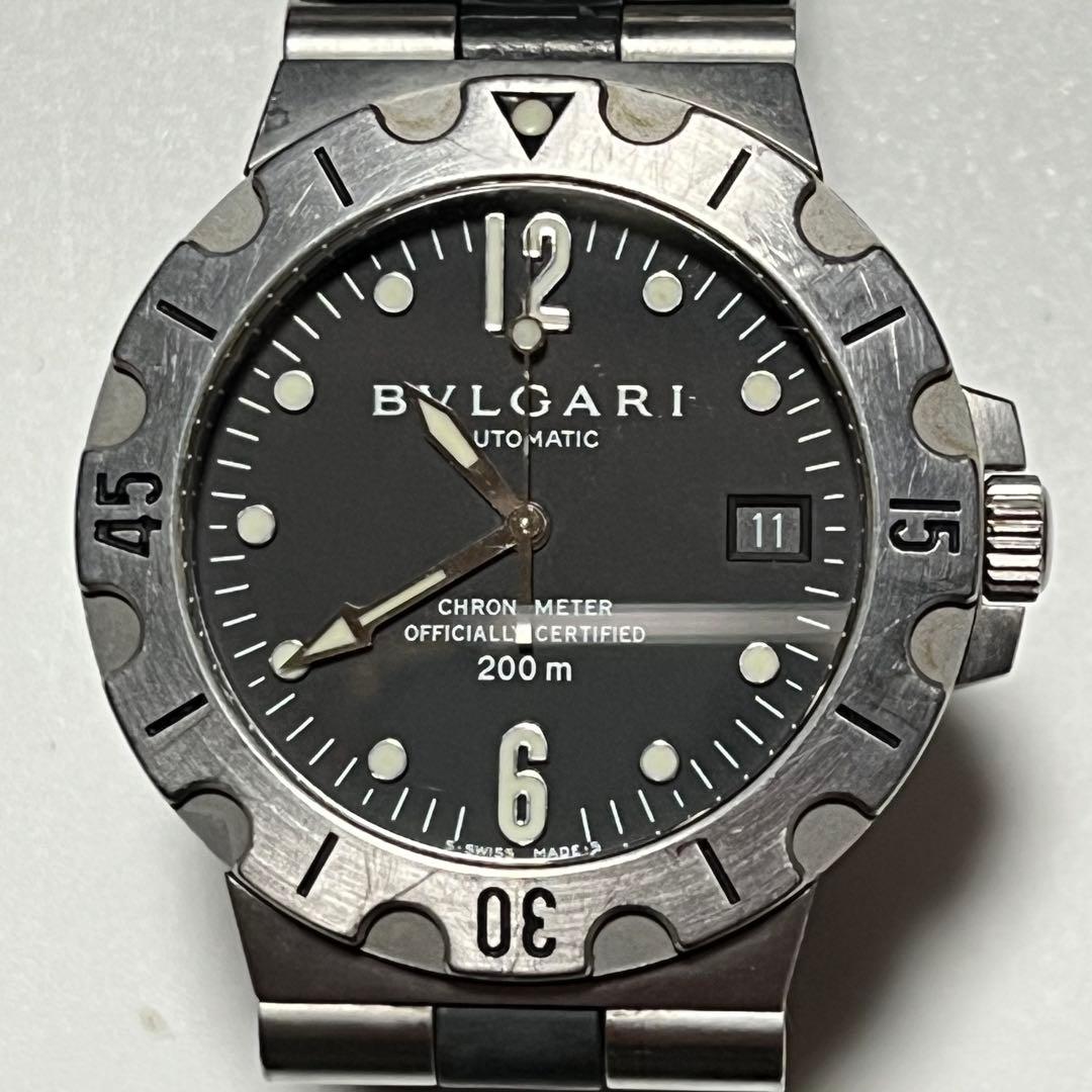 ブルガリ /BVLGARI /ディアゴノスクーバ/自動巻腕時計/メンズ