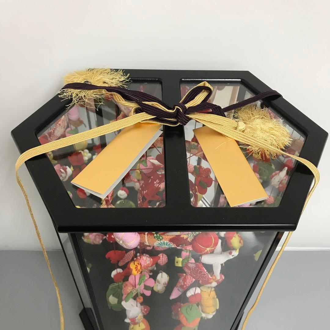 ゆ*ん様 つるし雛 吊るし飾り まり飾り 雛人形 初節句 祝 六角ケース ひまり