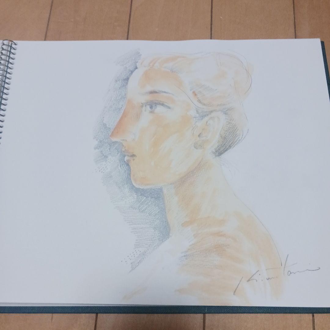 く*に様 絹谷幸二 デッサン、ぺん画、他