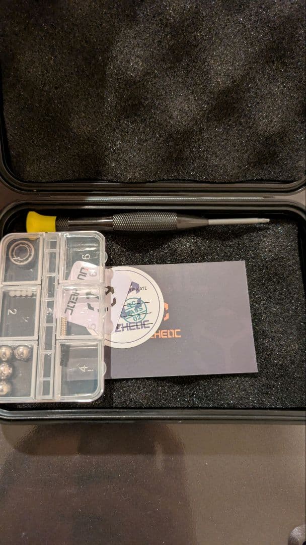 「正規品」JUZHEDC フィジェットトイ　音叉　ハンドスピナー　EDC