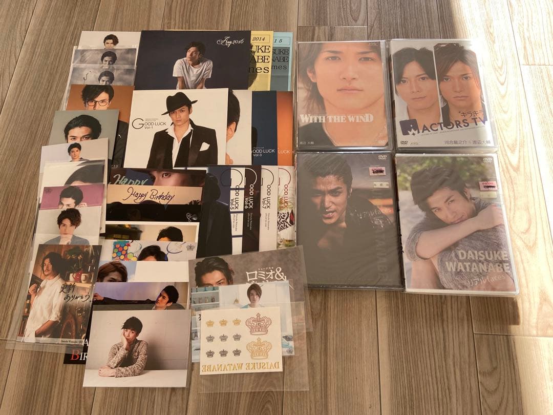 ♦︎渡辺大輔 会報 写真 ポストカード DVD 他 計38点