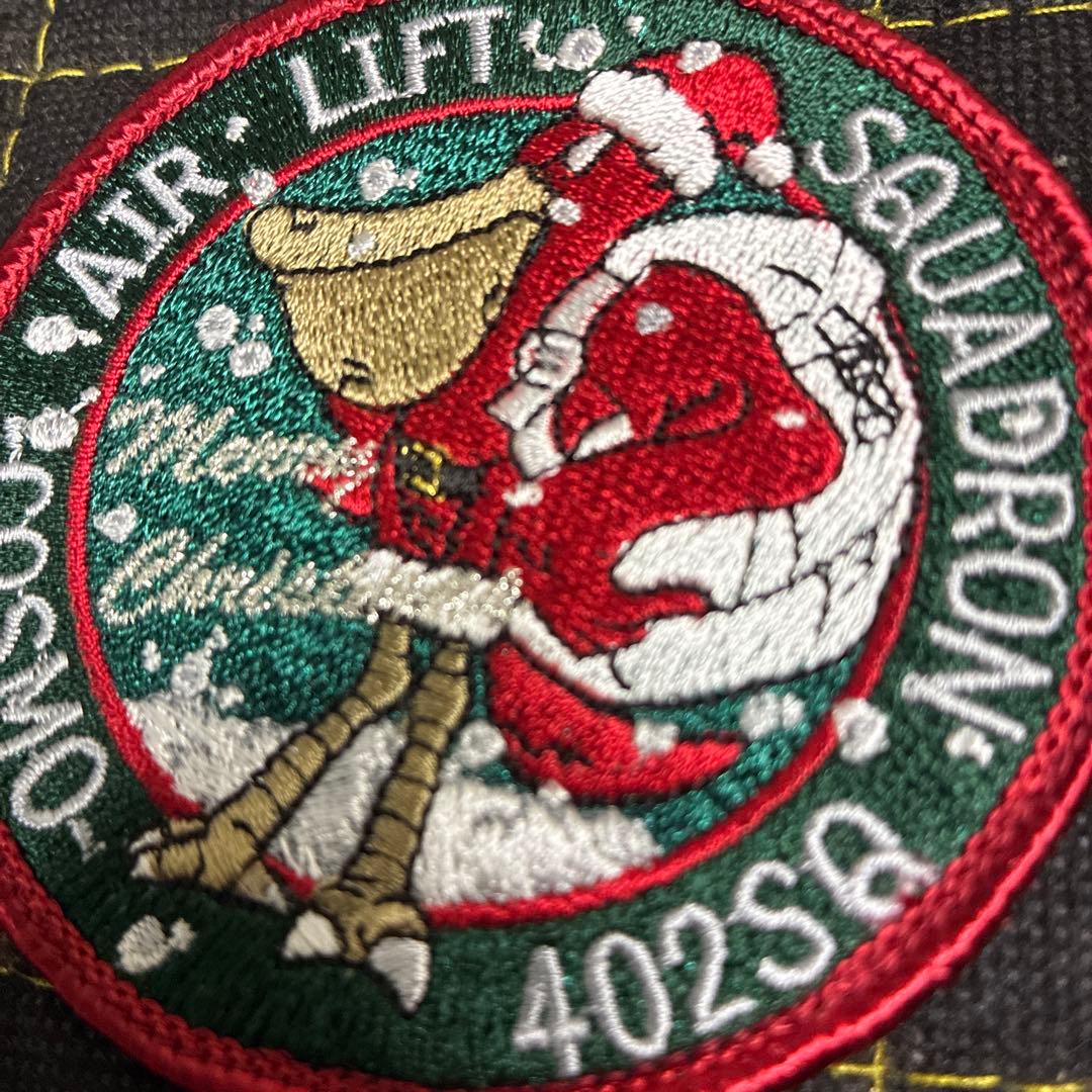 航空自衛隊　入間基地　第2輸送航空隊　402SQ パッチ　クリスマス限定版