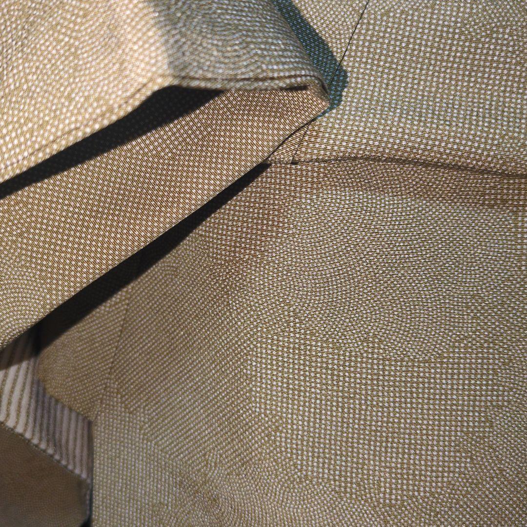 美品 江戸小紋 三役寄せ柄訪問着 丈161.5 裄67 ガード加工