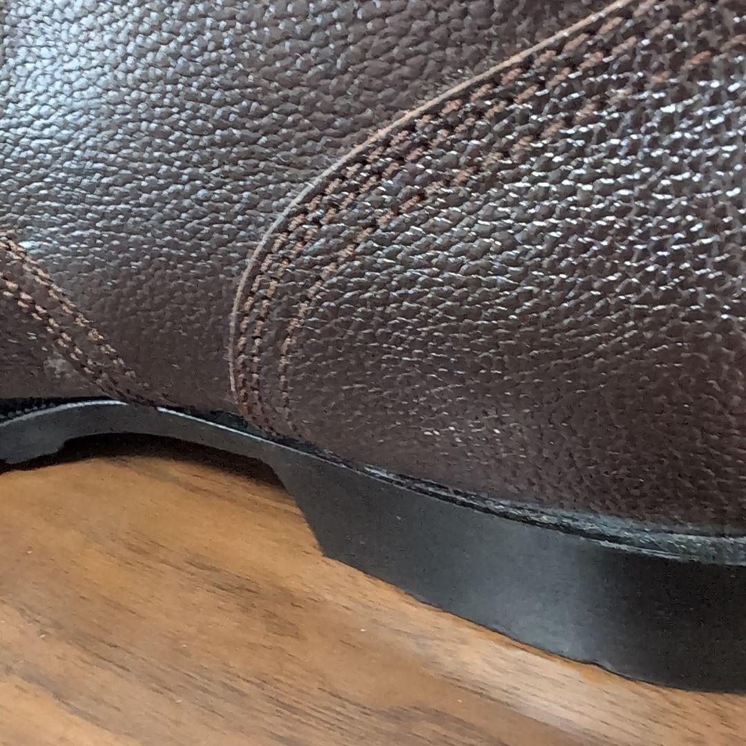 レア　陸上自衛隊　旧型半長靴　茶色　26.5センチ　ミリタリーブーツ　美品