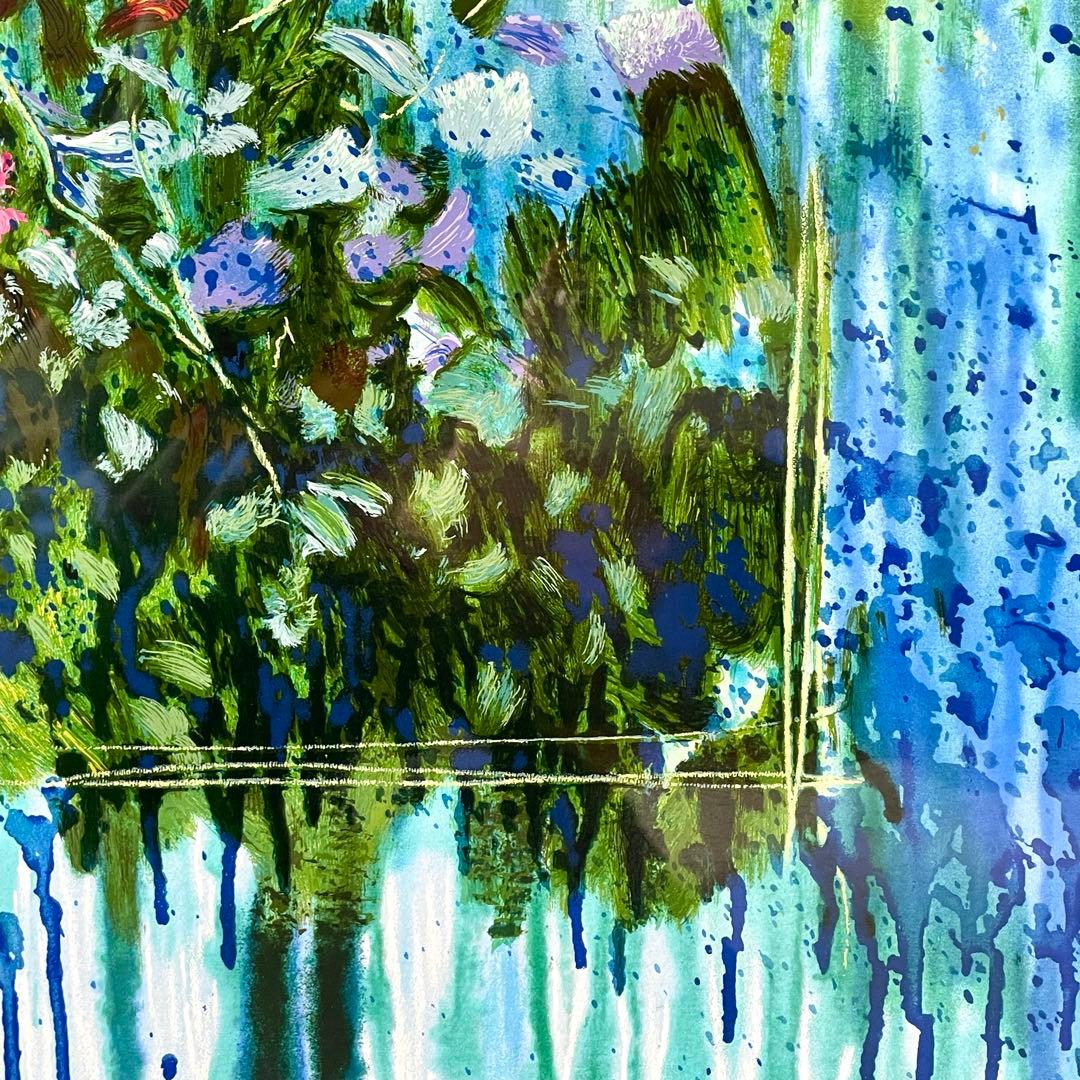 ホアキン・トレンツ・リャド シルクスクリーン 版画 絵画 フローレス 本人サイン