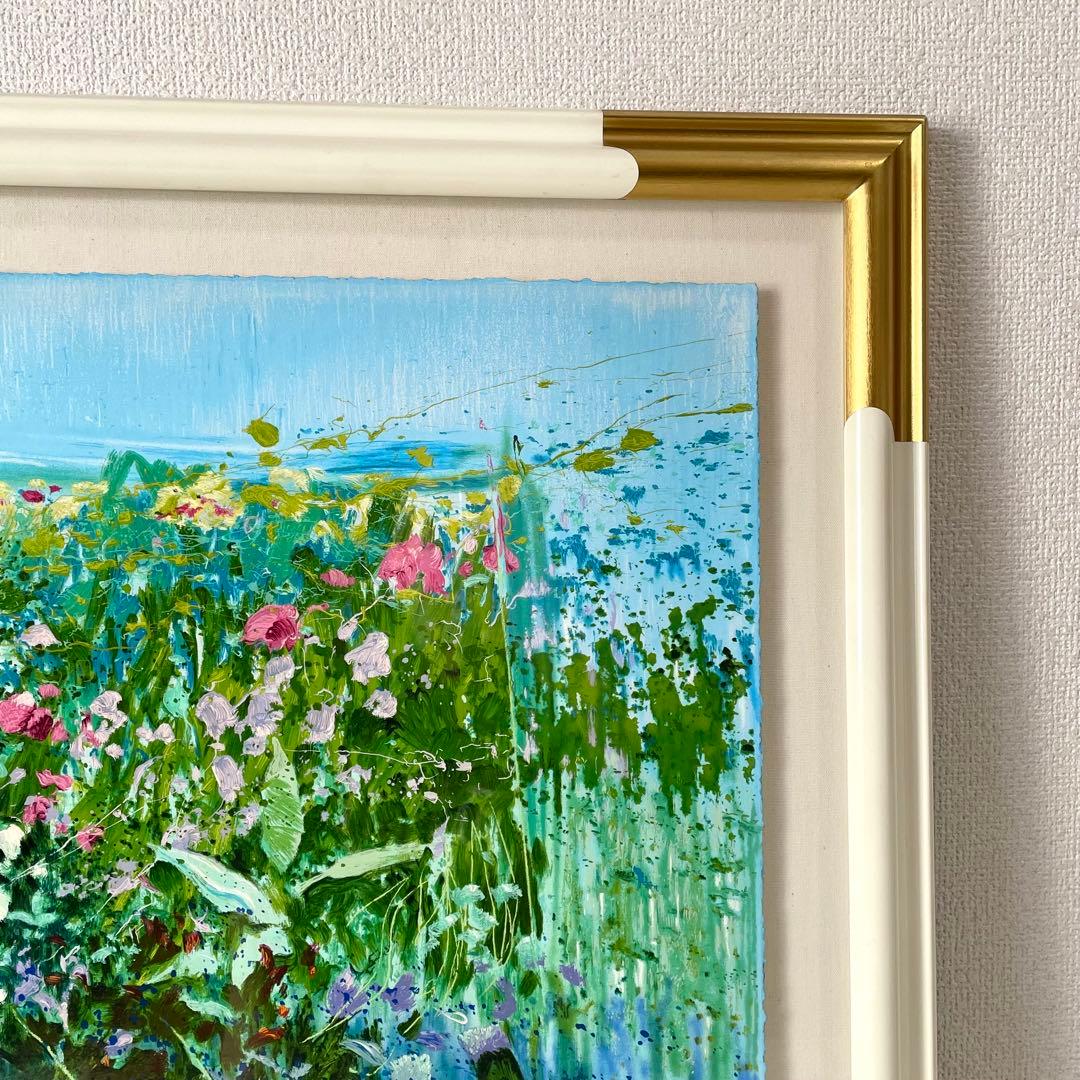 ホアキン・トレンツ・リャド シルクスクリーン 版画 絵画 フローレス 本人サイン