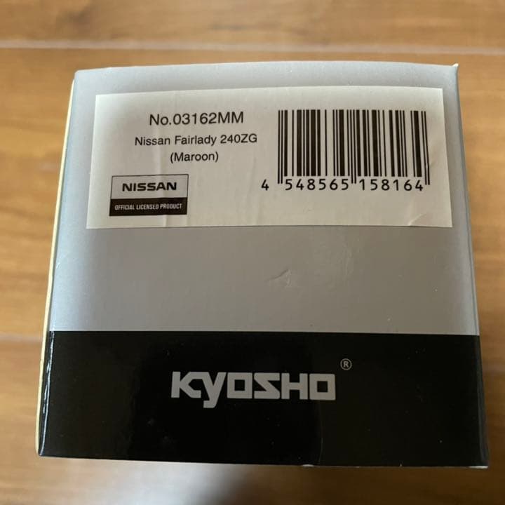 新品未展示品　京商　1/43 日産　フェアレディ240ZG　Maroon