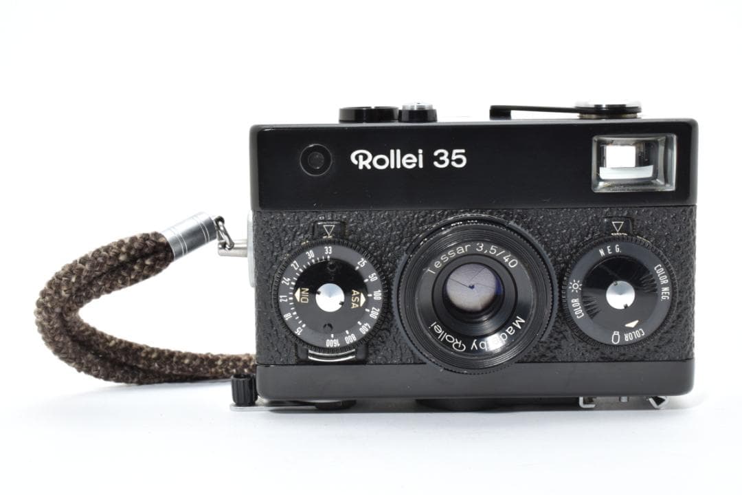 ☆完動品☆ Rollei 35 Tessar 40mm F3.5 黒 8159