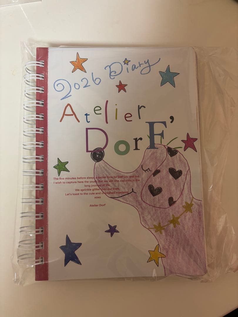 カレンダー・スケジュール 2026 Diary Atelier' Dorf