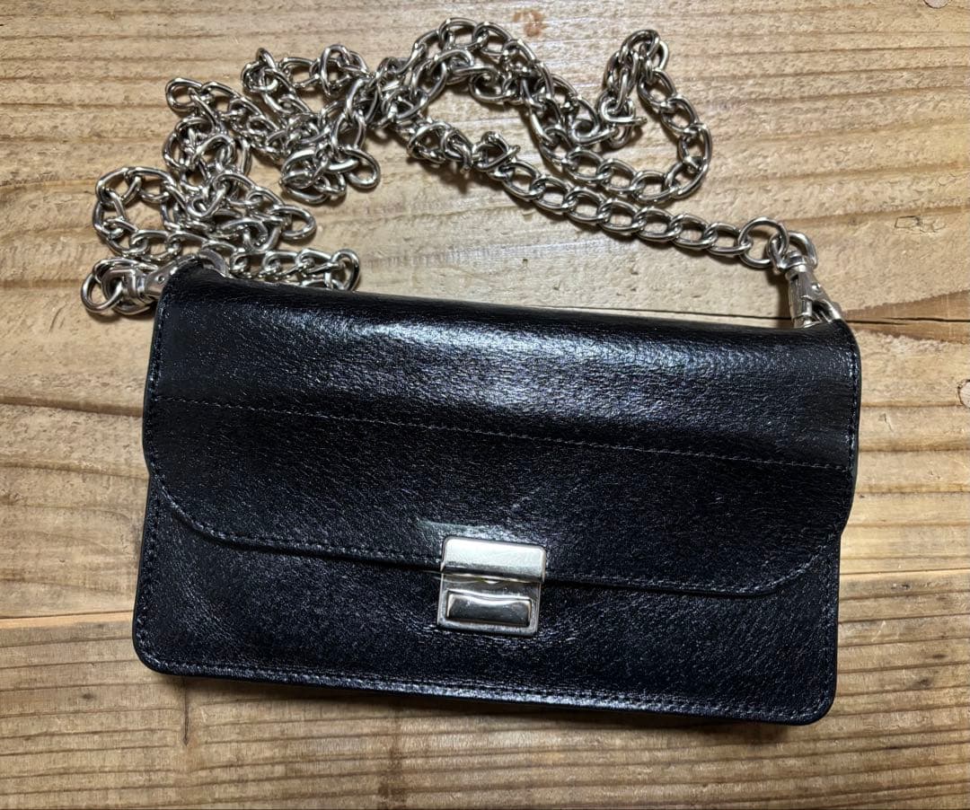 コムデギャルソン　蛇腹　チェーンウォレット